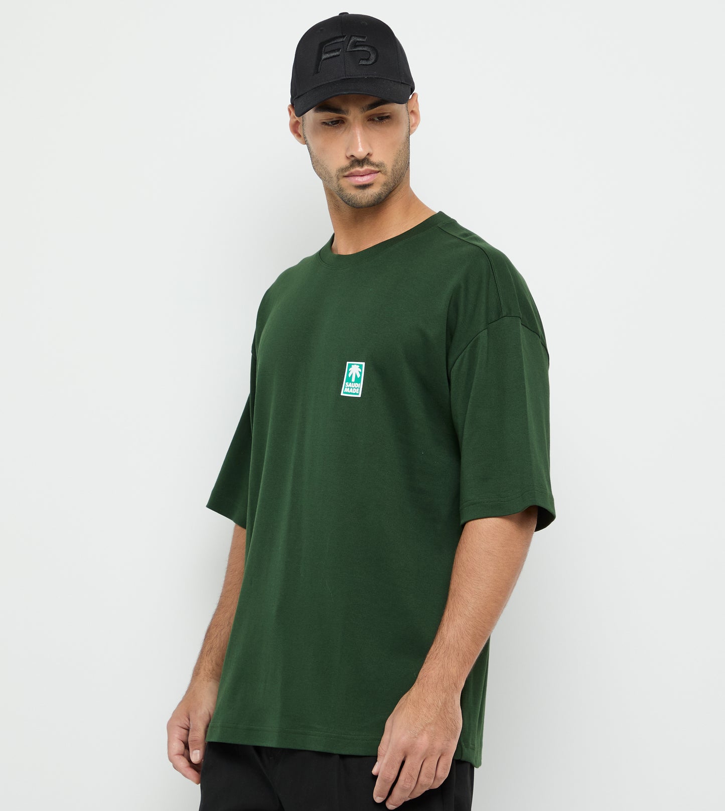 Men's F5 Oversized Saudi Made Printed T-Shirt