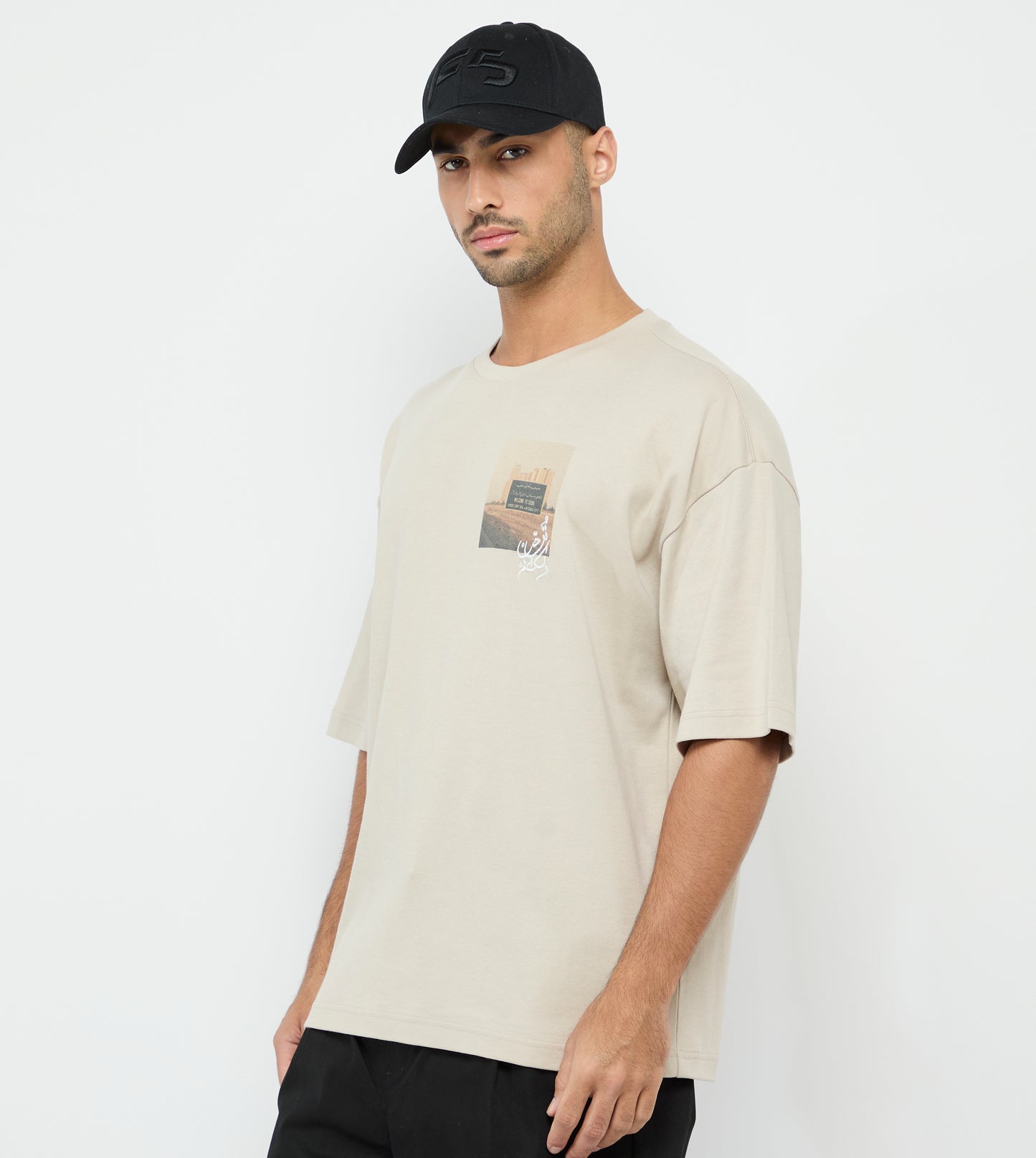 Men's F5 Oversized Welcome To Dubai T-Shirt
