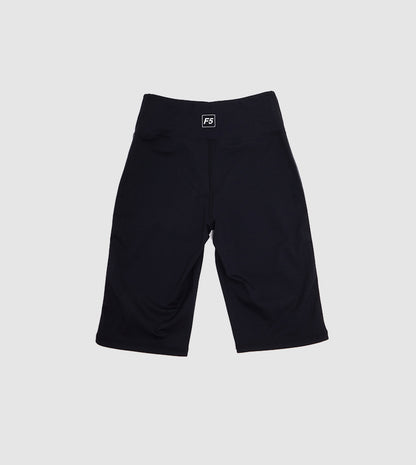 SIDE TAPE CYCLING SHORTS_BLACK