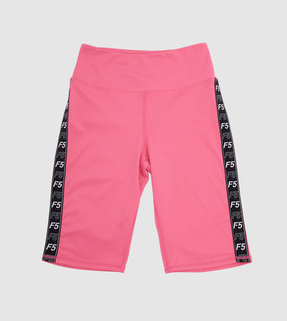 SIDE TAPE CYCLING SHORTS_BLACK