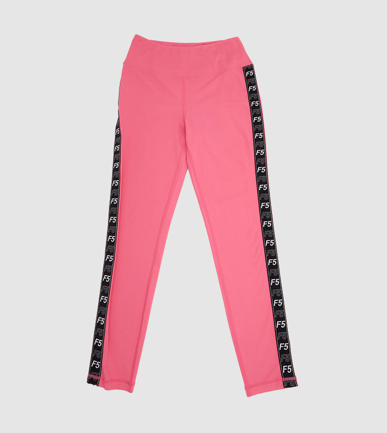 SIDE TAPE LEGGINGS_BLACK