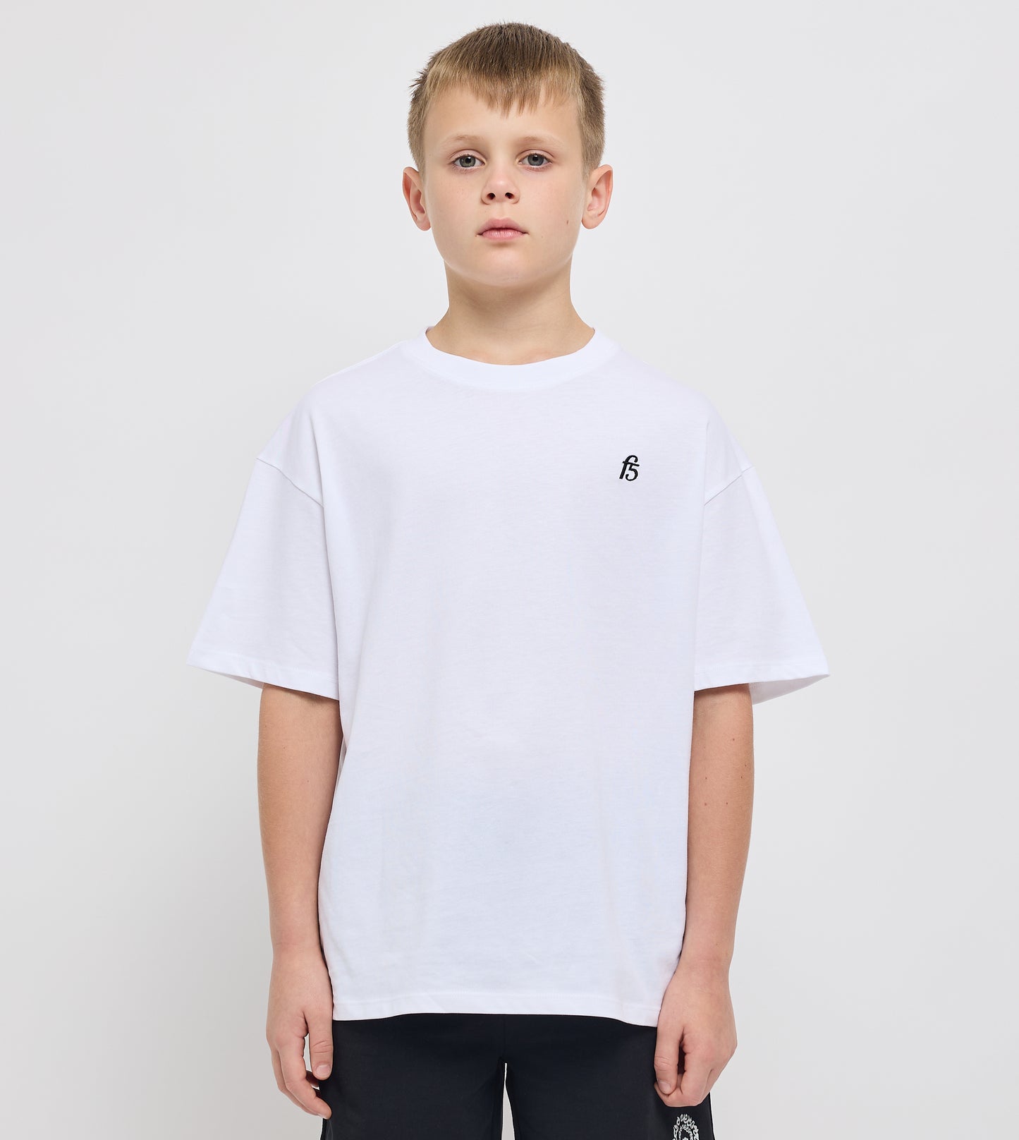 Boy's F5 Oversized Arabic Print T-Shirt