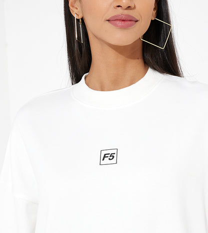 CROPPED SWEATSHIRT_WHITE