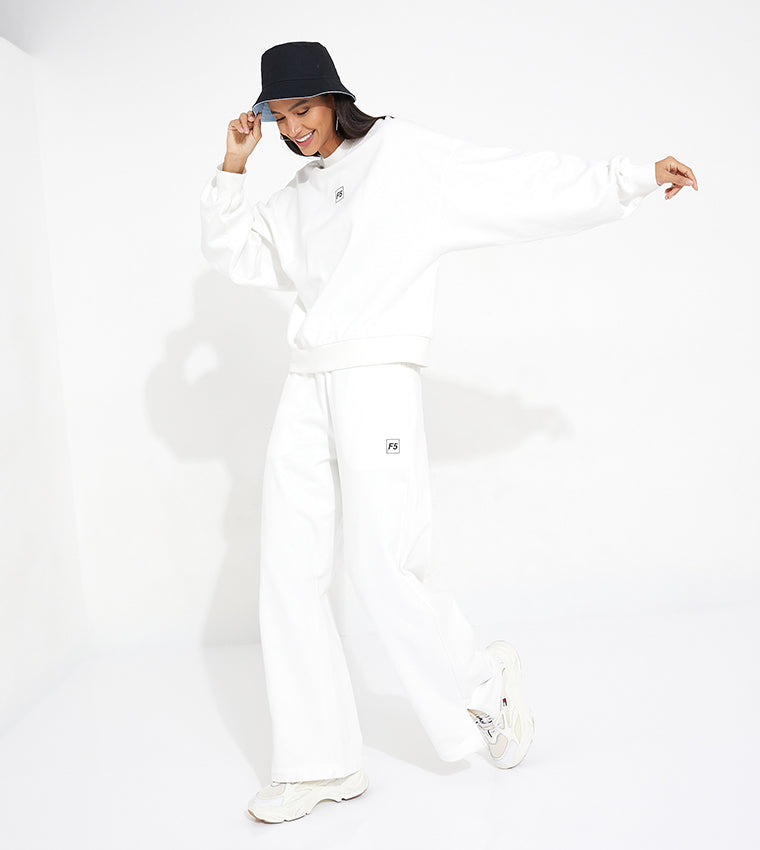 CROPPED SWEATSHIRT_WHITE