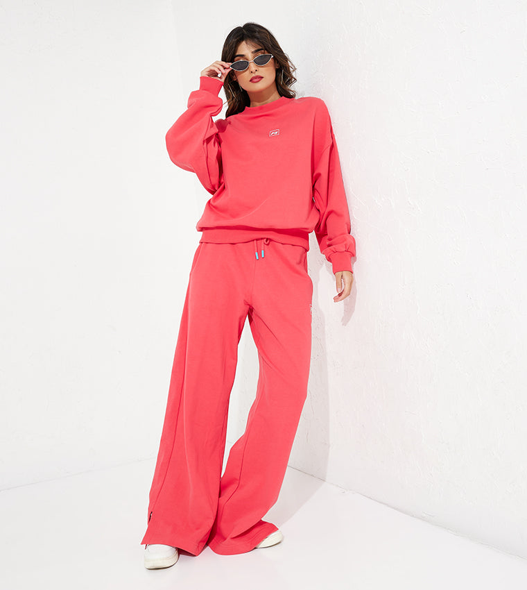 CROPPED SWEATSHIRT_RED