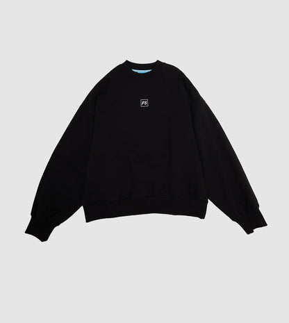 CROPPED SWEATSHIRT_BLACK