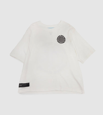 RECIRCLE GRAPHIC T-SHIRT_WHITE