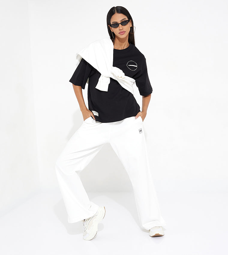 RECIRCLE GRAPHIC T-SHIRT_BLACK