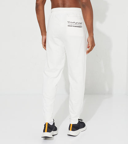 MADE ETHICAL JOGGER_WHITE