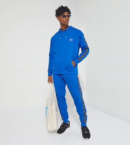 SIDE TAPE HOODIE_BLUE