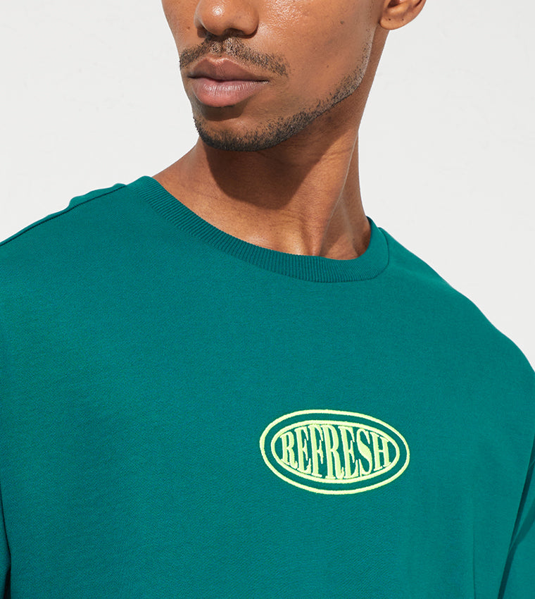 REFRESH SWEATSHIRT_GREEN