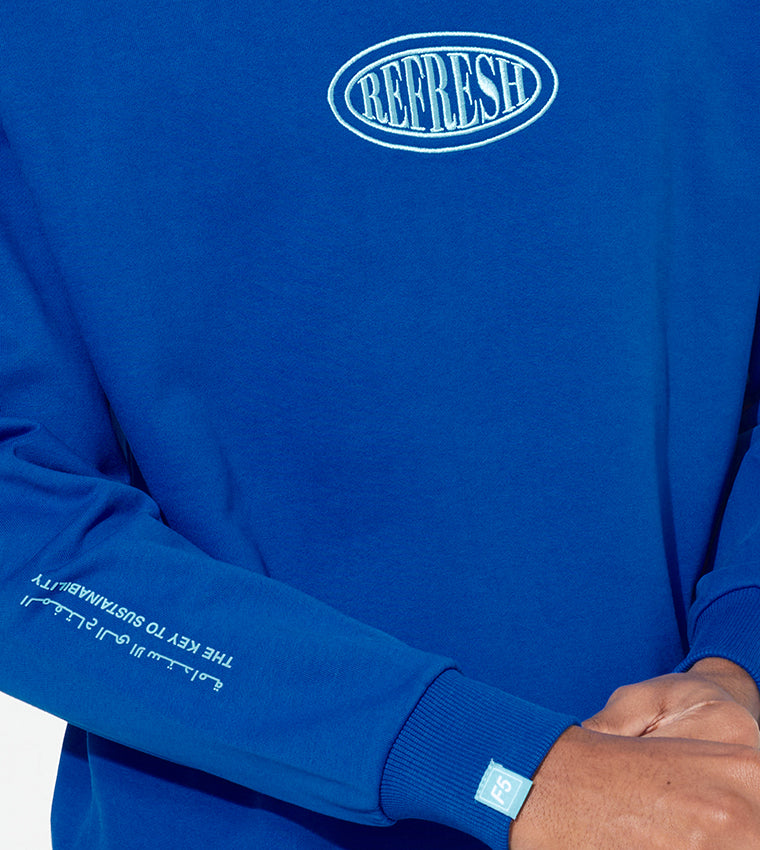 REFRESH SWEATSHIRT_BLUE