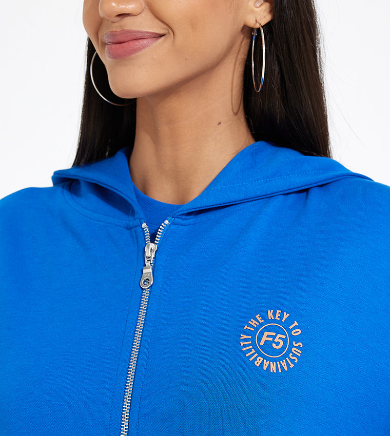 MADE ETHICAL ZIP-UP HOODIE_BLUE