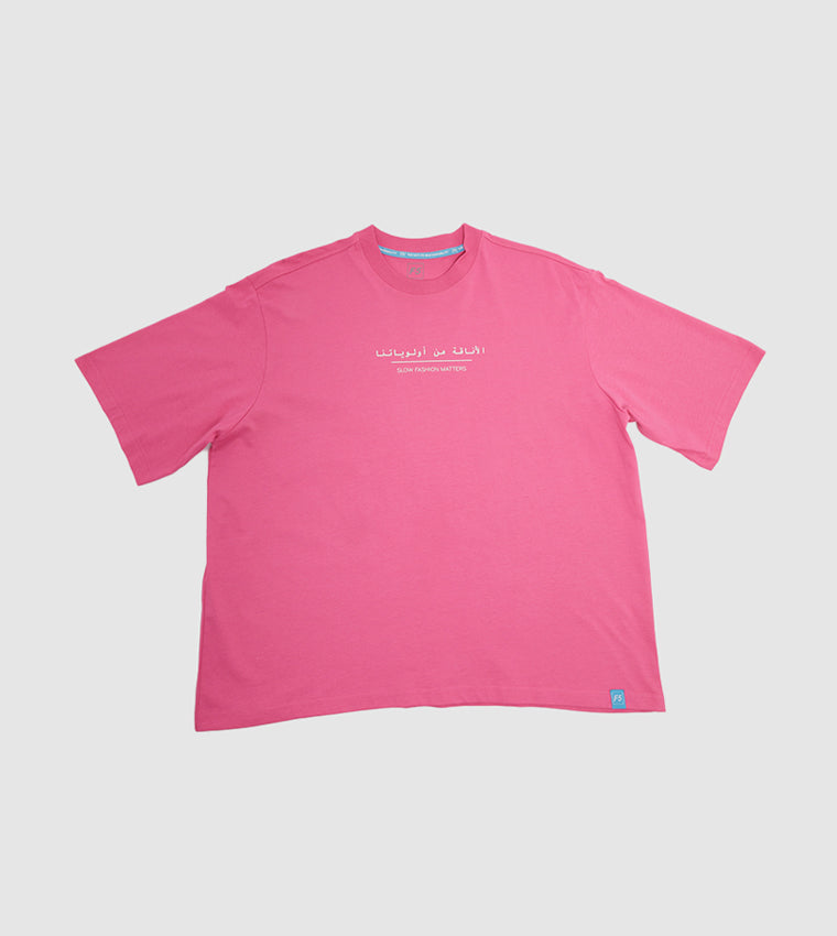 SLOW FASHION TFF T-SHIRT_PINK