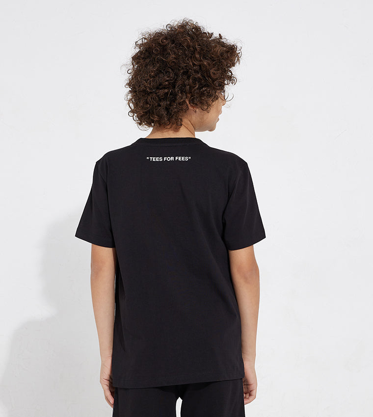 KIDS LITTLE LEADER TFF T-SHIRT_BLACK