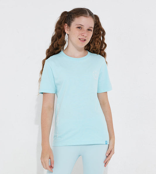 SUSTAINABLE TFF TSHIRT_AQUA