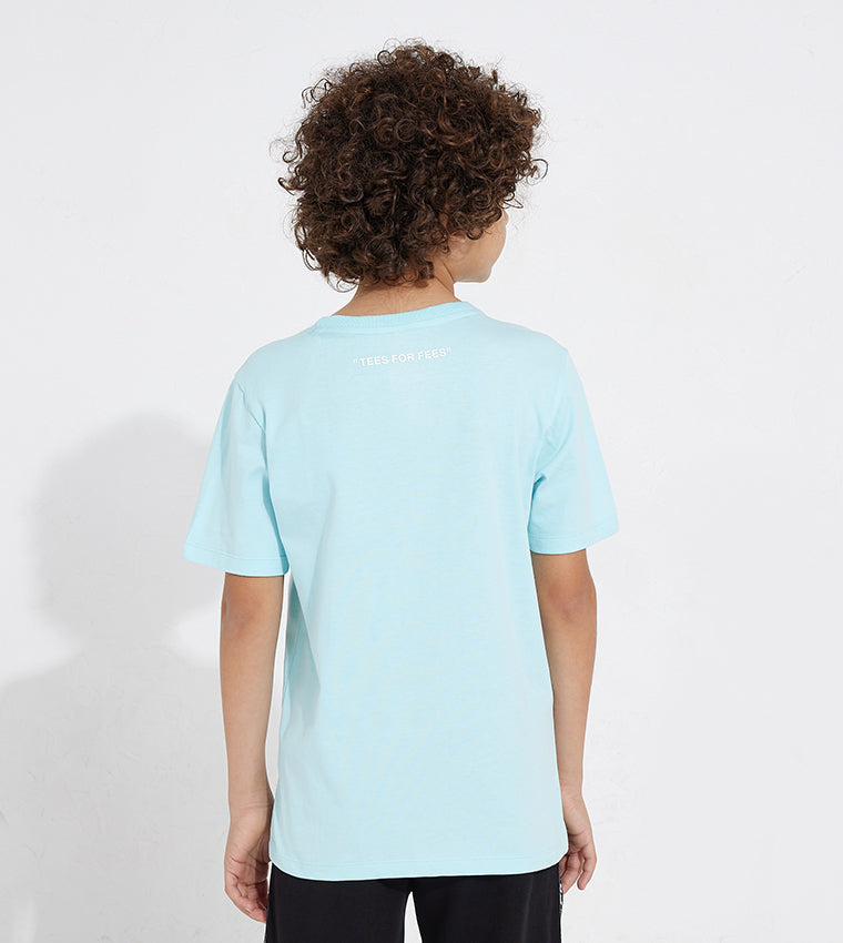 SUSTAINABLE TFF TSHIRT_AQUA