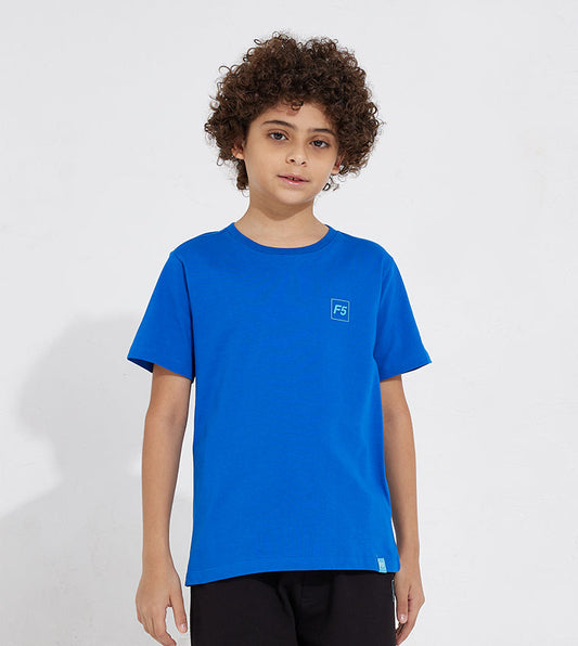 KIDS THE KEY TFF T-SHIRT_BLUE