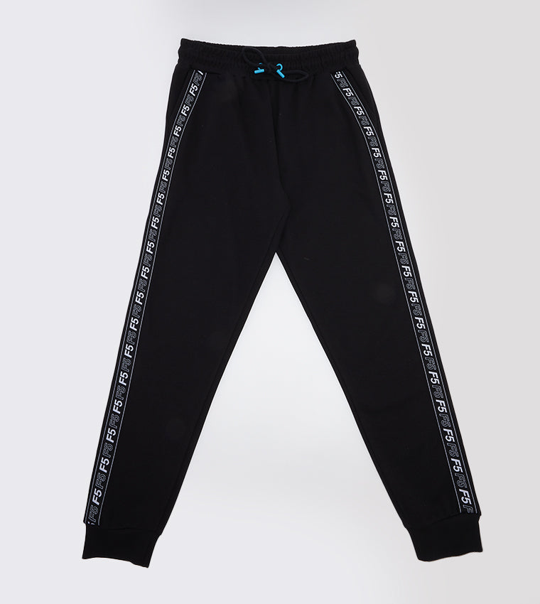 SIDE TAPE JOGGER_BLACK