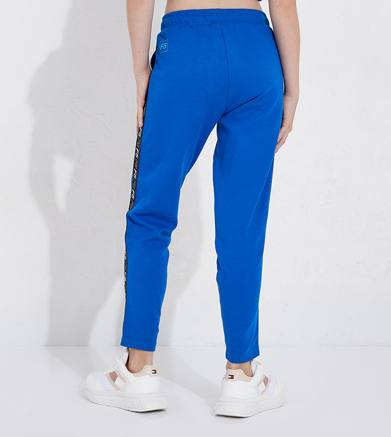 KIDS SIDE TAPE JOGGER_BLUE