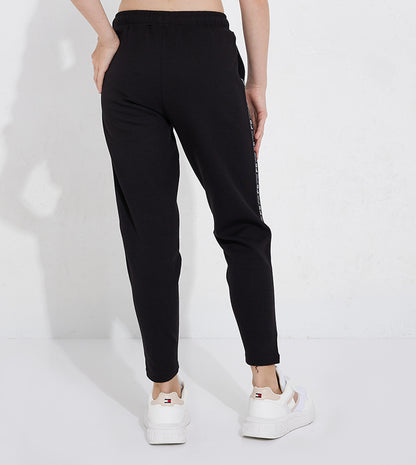 KIDS SIDE TAPE JOGGER_BLACK