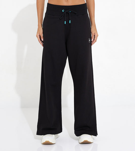 HIGH WAIST WIDE LEG JOGGER_BLACK