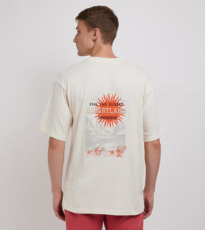 OVERSIZED SUNSET T-SHIRT_BEIGE