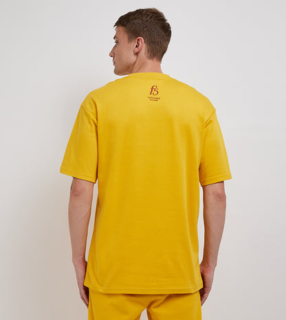 F5 VARSITY OVERSIZE T-SHIRT_RUST