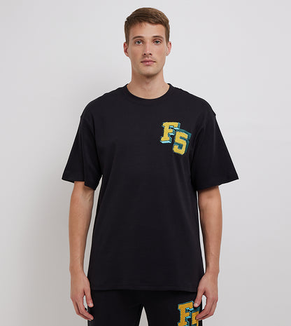 F5 VARSITY OVERSIZE T-SHIRT_YELLOW