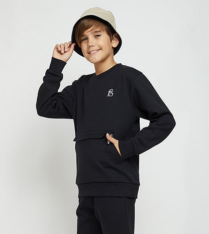 Boy's Pouch Pocket Sweatshirt