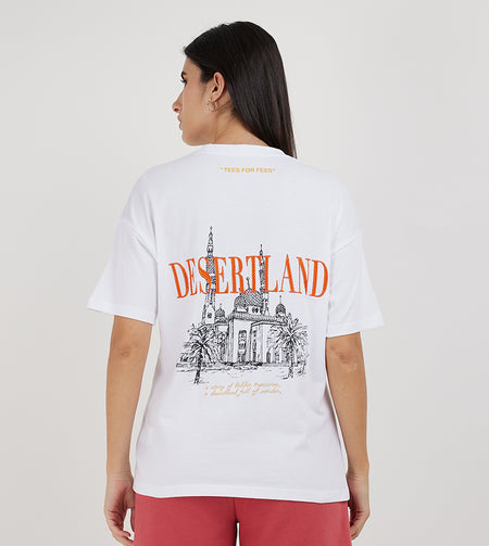 DESERTLAND TFF T-SHIRT_WHITE