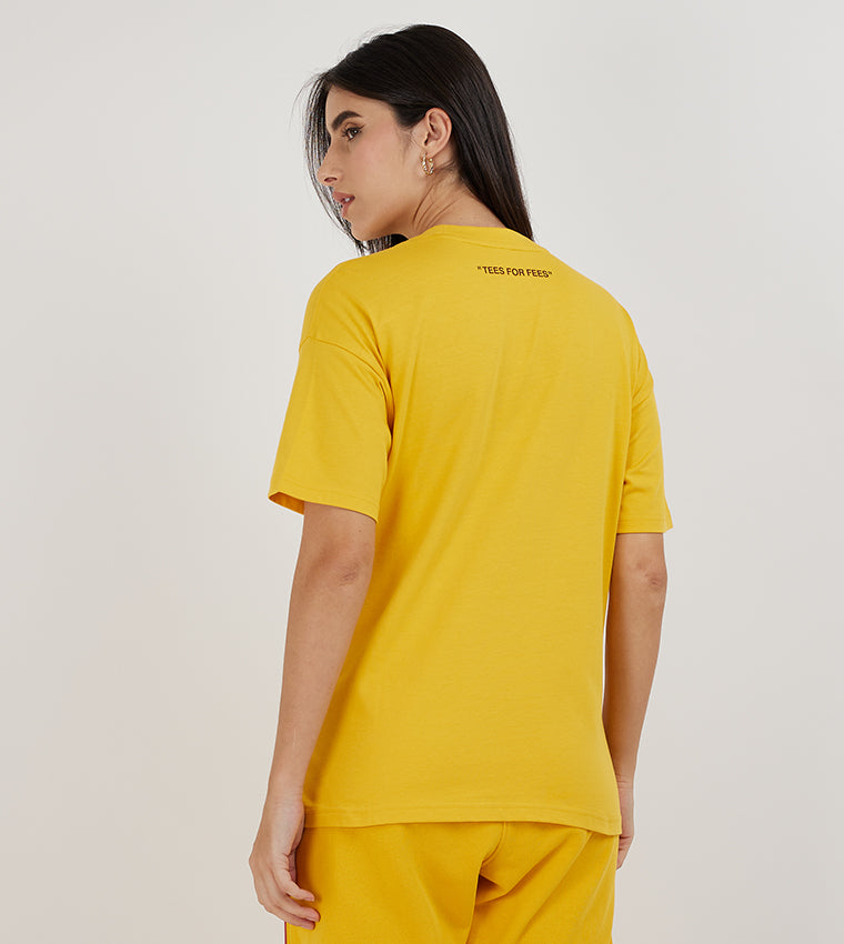 DESERT VIBES TFF T-SHIRT_YELLOW