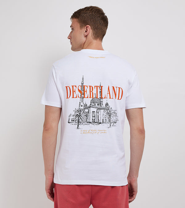 DESERTLAND TFF T-SHIRT_WHITE