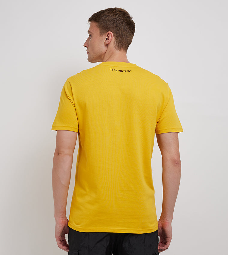 DESERT VIBES TFF T-SHIRT_YELLOW