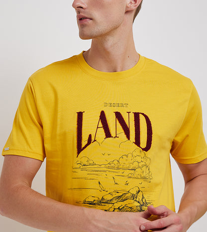 DESERT VIBES TFF T-SHIRT_YELLOW