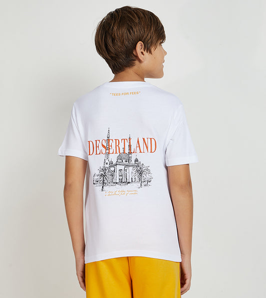 DESERTLAND TFF T-SHIRT_WHITE