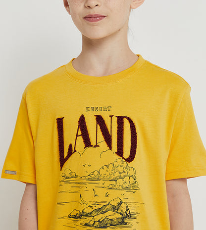 DESERT VIBES TFF T-SHIRT_YELLOW