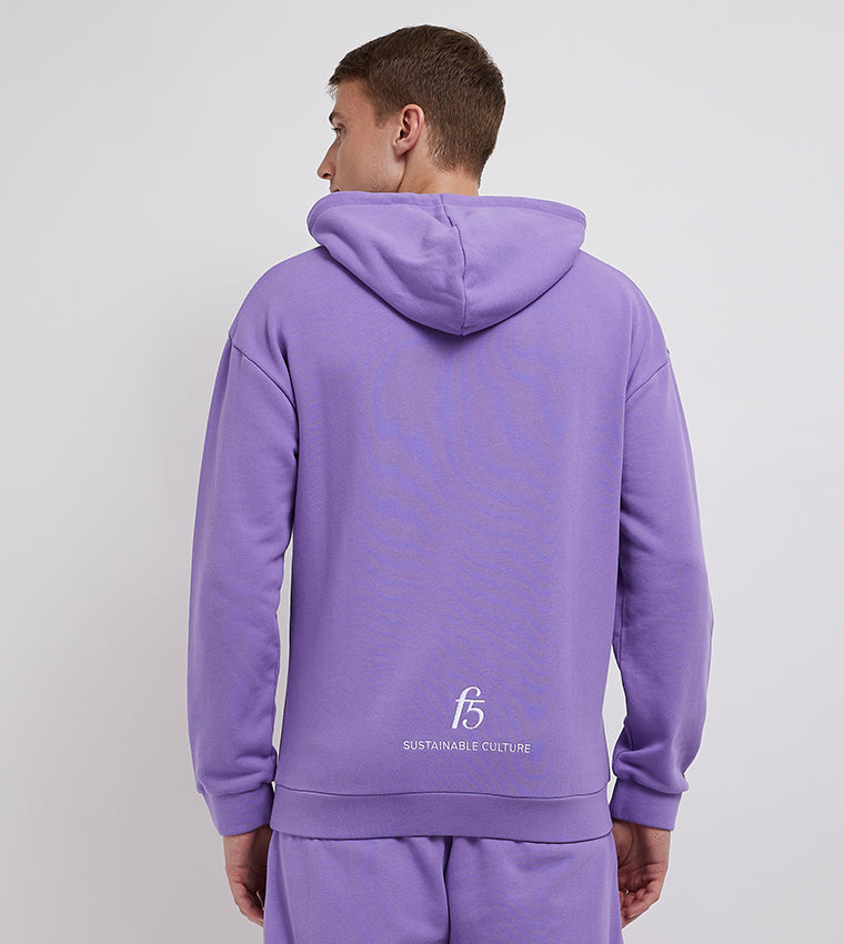 ESSENTIAL F5 HOODIE UNISEX_PURPLE