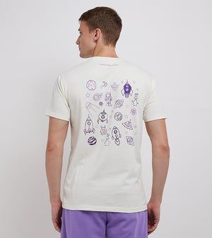 SPACE DOODLE TFF T-SHIRT_OFF WHITE