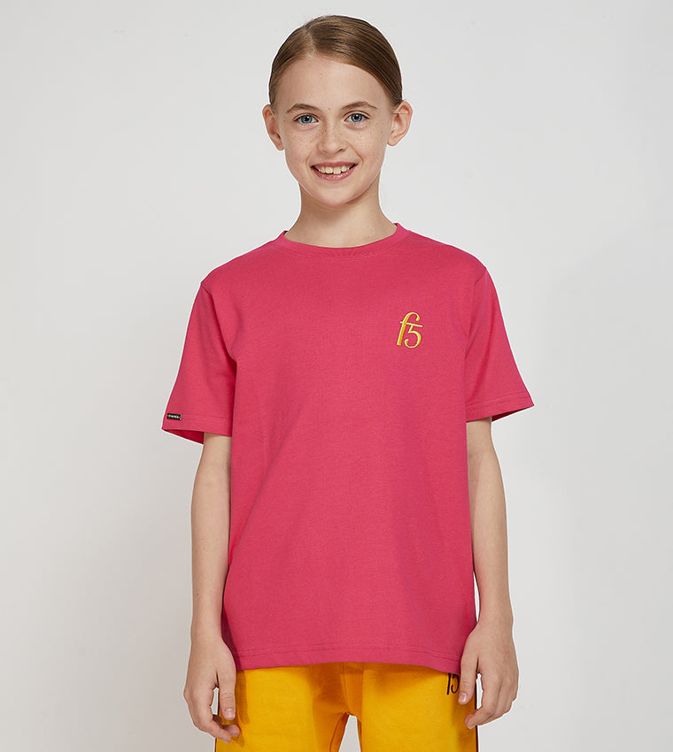 KIDS SOLAR SYSTEM TFF T-SHIRT_PINK