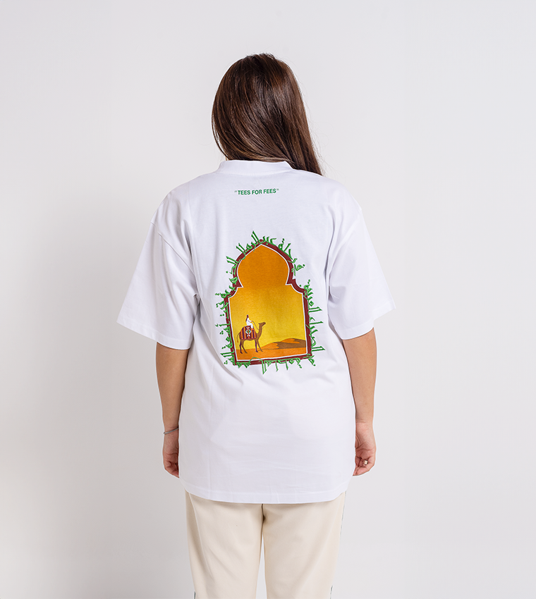 OVERSIZED SUNRISE T-SHIRT_WHITE