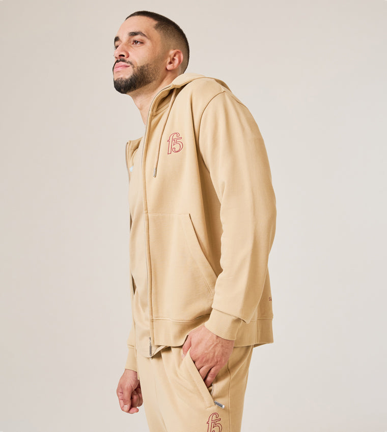 F5 CARGO ZIP THROUGH HOODIE