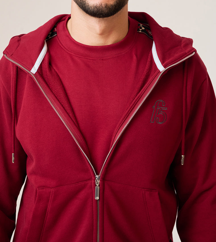 F5 CARGO ZIP THROUGH HOODIE