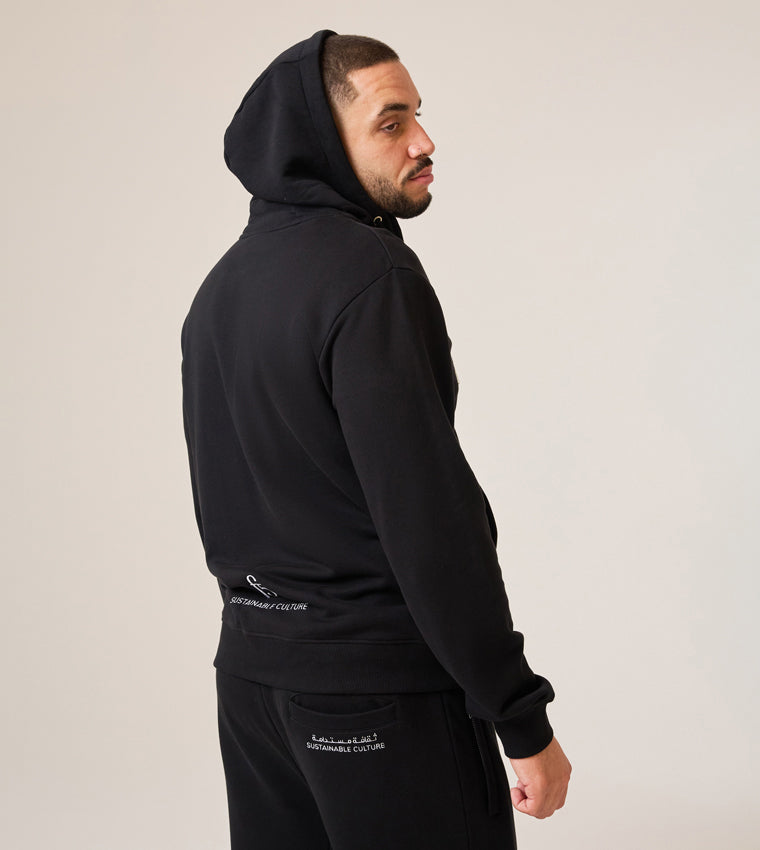 F5 CARGO ZIP THROUGH HOODIE