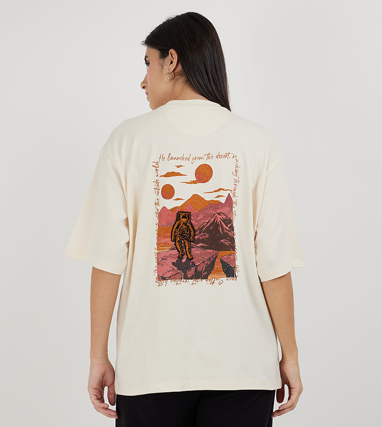 OVERSIZED MARS T-SHIRT_BEIGE