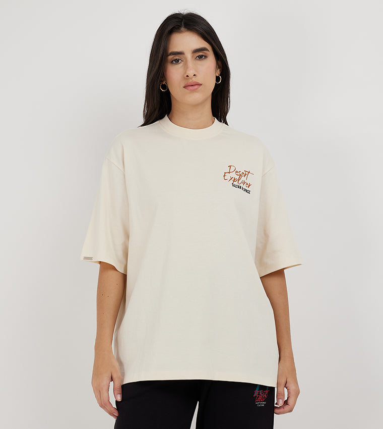 OVERSIZED MARS T-SHIRT_BEIGE