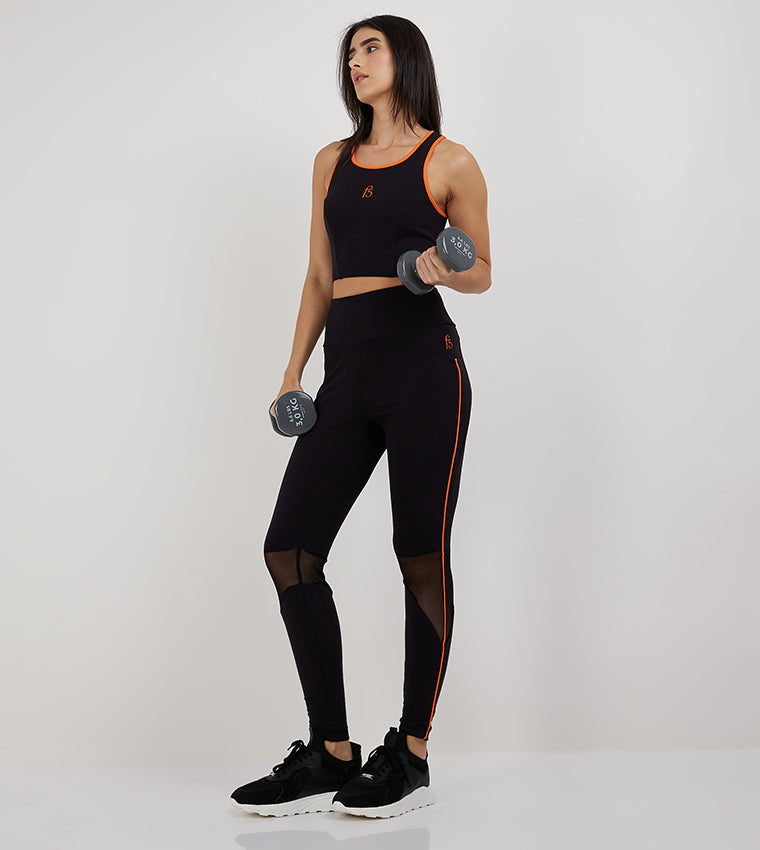 MESH PANEL LEGGINGS_BLACK