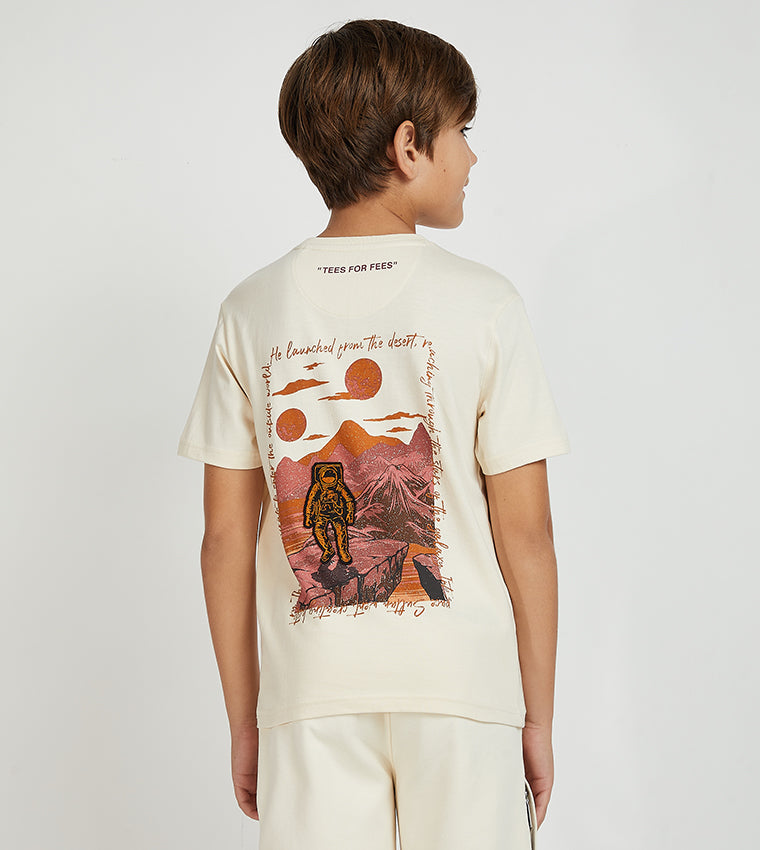 KIDS MARS TFF T-SHIRT_BEIGE