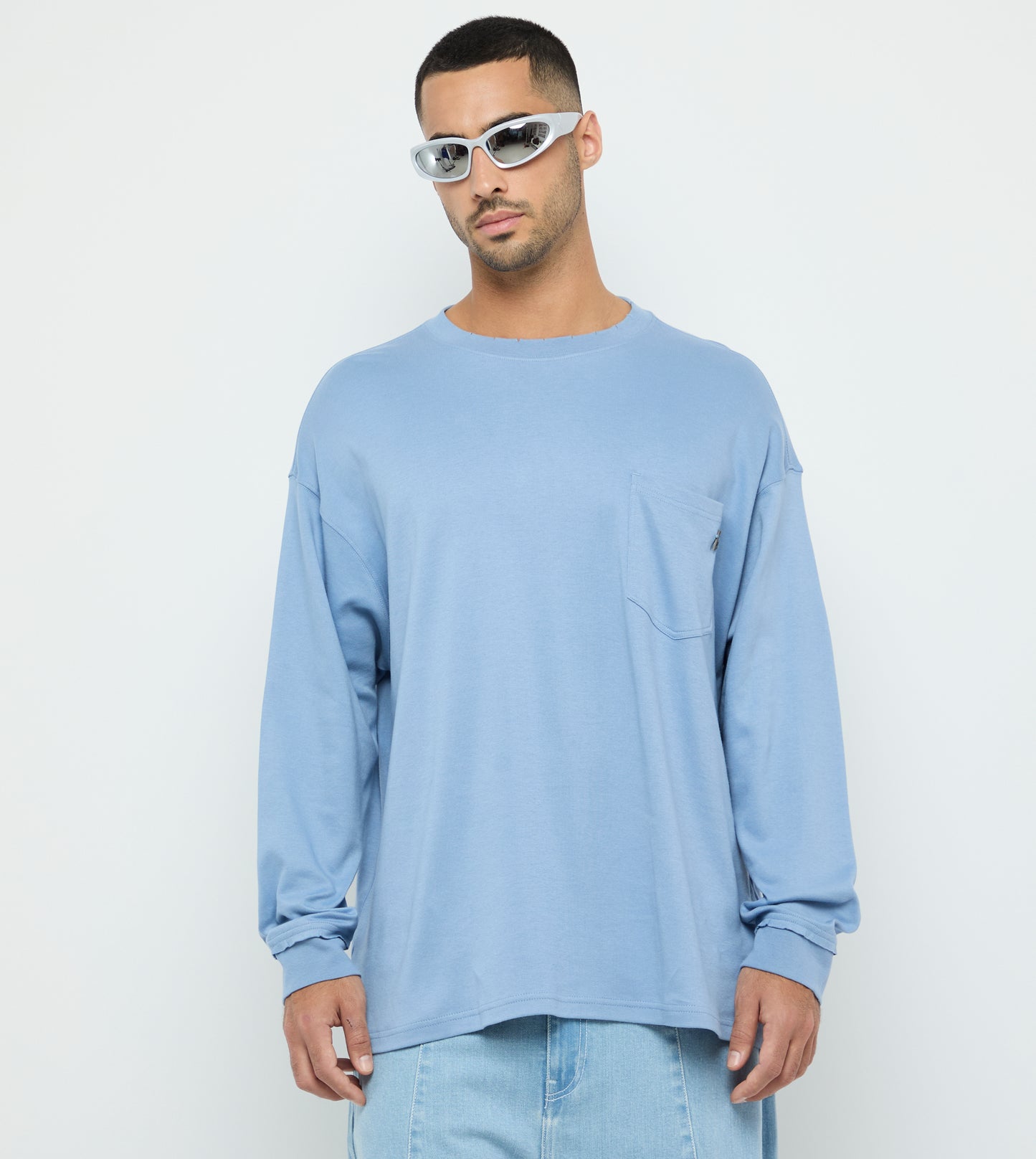 Men's F5 Oversized Long Sleeve T-Shirt