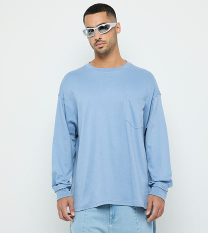 Men's F5 Oversized Long Sleeve T-Shirt
